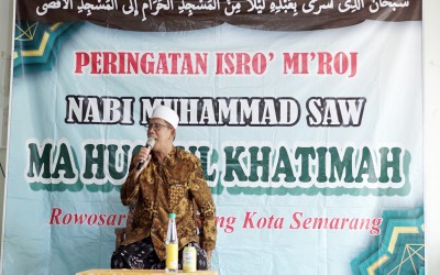 Merajut Hikmah Isro Mi'roj, Madrasah Aliyah Husnul Khatimah Gelar Peringatan Penuh Inspirasi